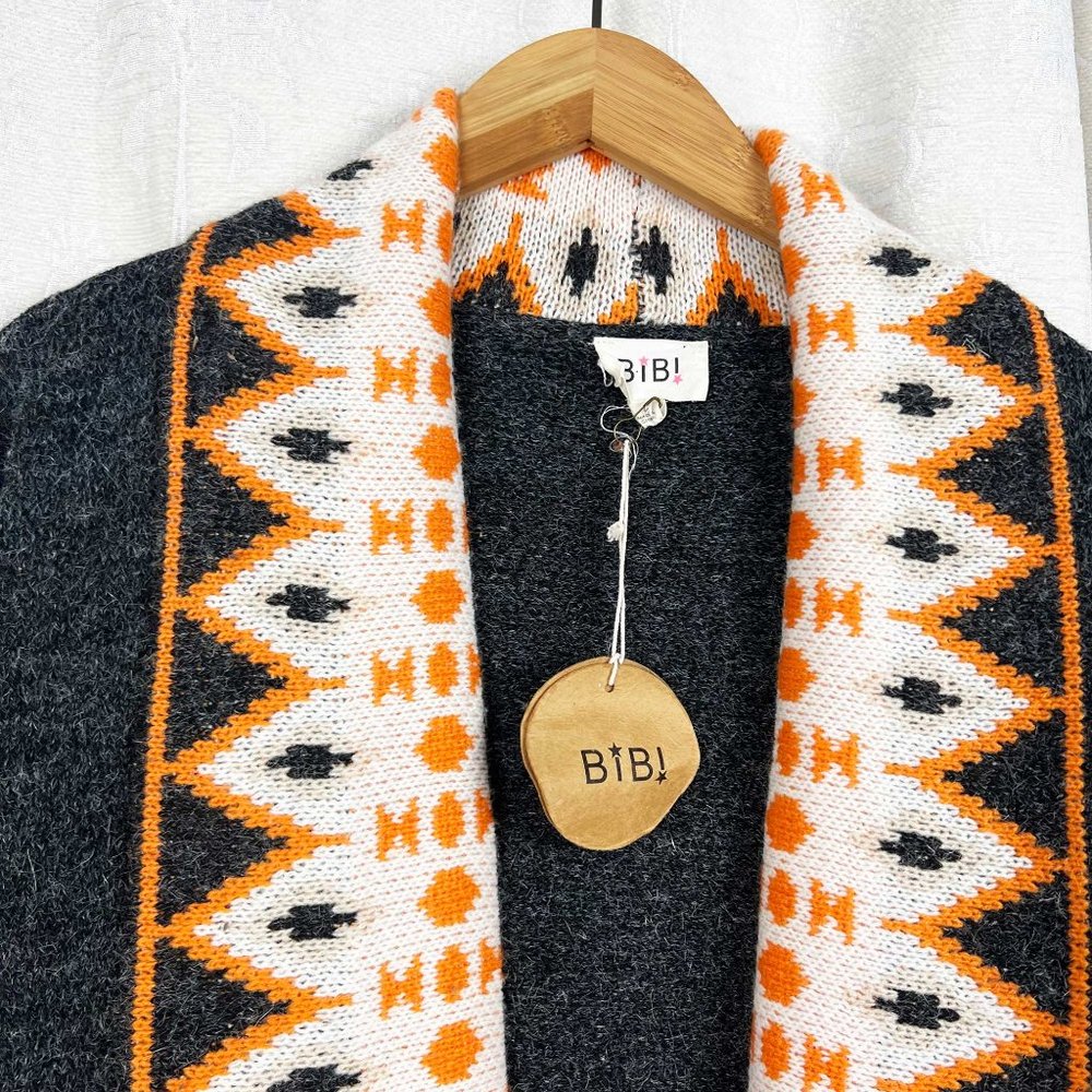 Bibi Aztec sweater coatigan - Picture 2 of 8